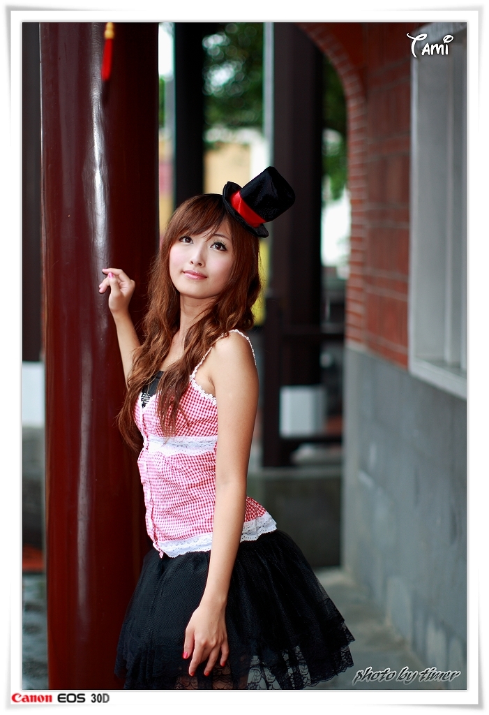 台湾清纯美女-Tami-兒童育樂中心外拍